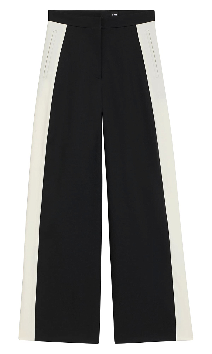 HUGO BOSS: Брюки в стиле колор-блок