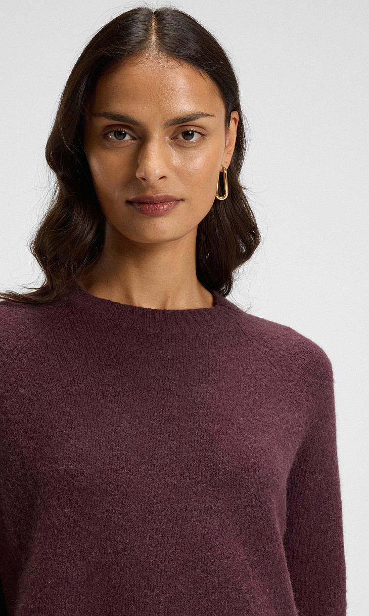 HUGO BOSS: Пуловер с шерстью альпака