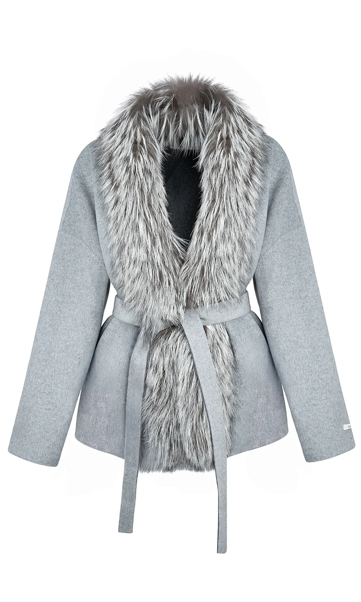 MARIONFASHION: Полупальто из шерсти и кашемира
