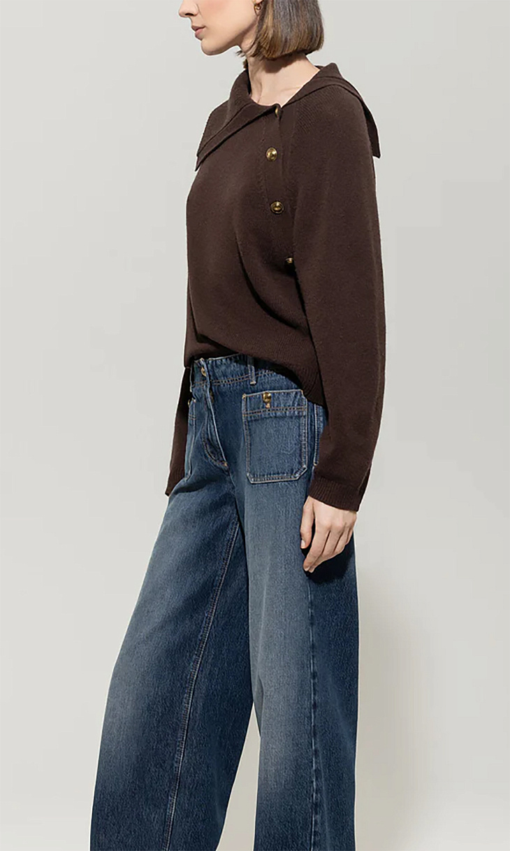 LUISA CERANO: Пуловер из шерсти и кашемира