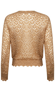 Вязаный пуловер