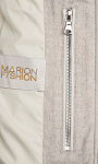 MARIONFASHION: Дубленка на молнии