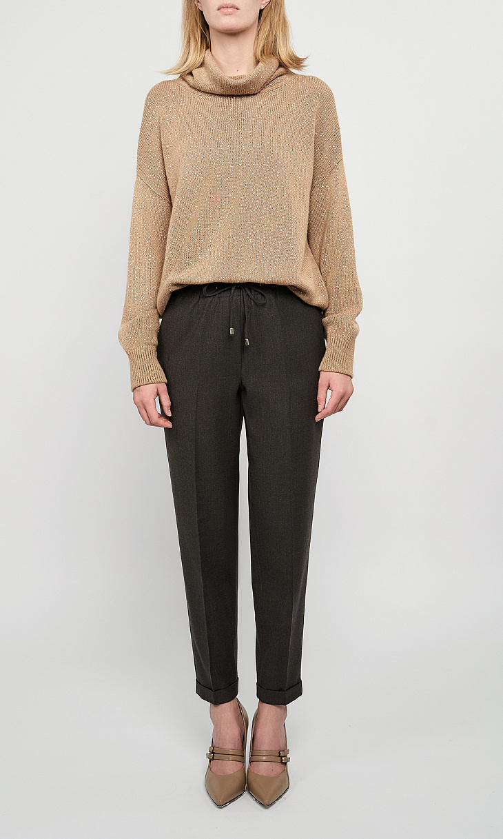 ANDRE MAURICE: Брюки из шерсти