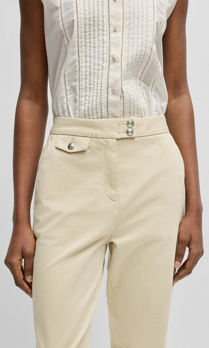 HUGO BOSS: Укороченные брюки