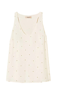 Топ с вышивкой