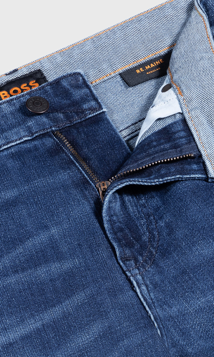 HUGO BOSS: Джинсы из хлопка