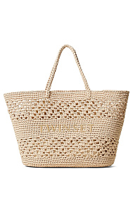 Плетеная сумка-шопер