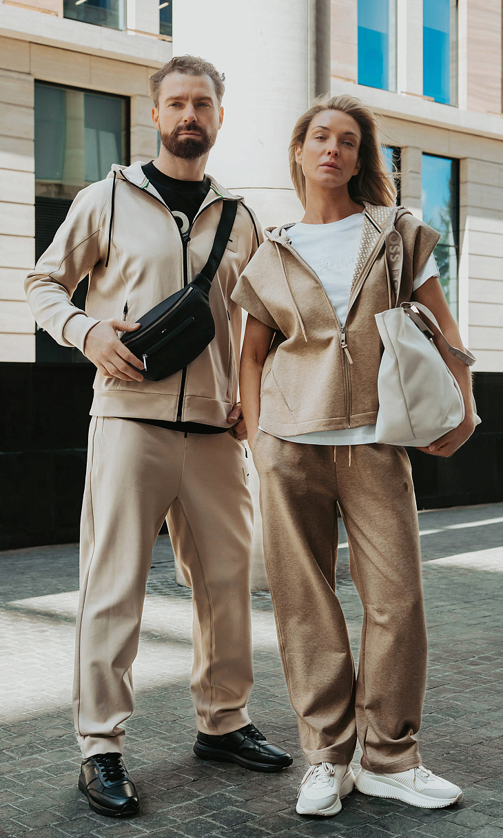 HUGO BOSS: Толстовка на молнии