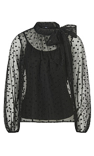 Блуза с бантом