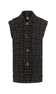 Жилет из твида
