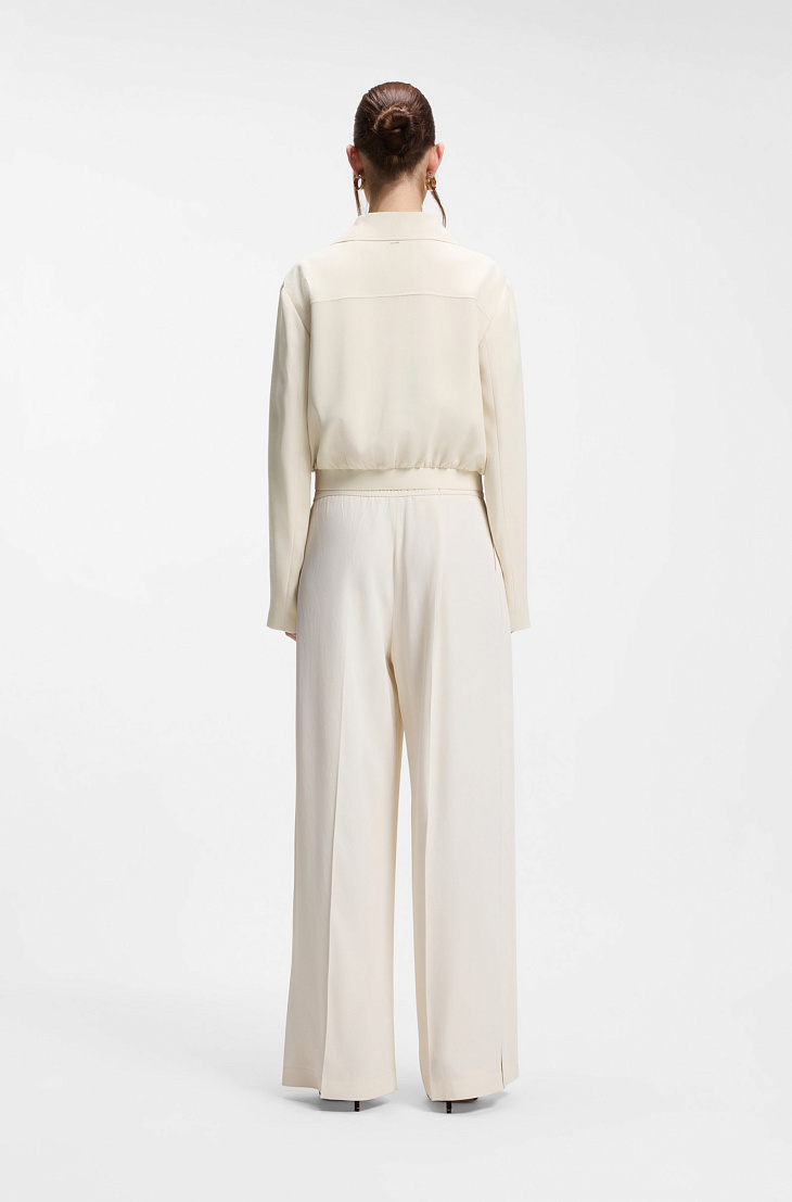 HUGO BOSS: Куртка из крепа