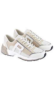 Кроссовки из кожи