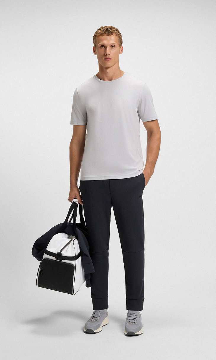 HUGO BOSS: Спортивные брюки из хлопка