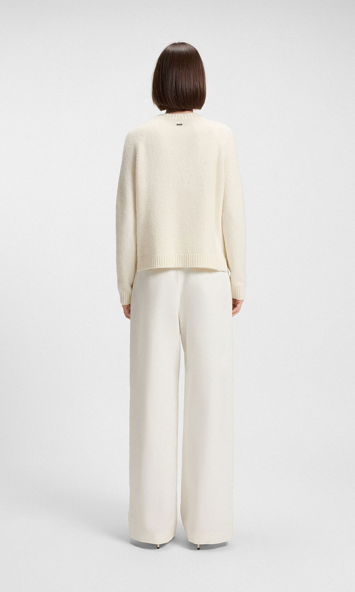 HUGO BOSS: Пуловер с шерстью альпака