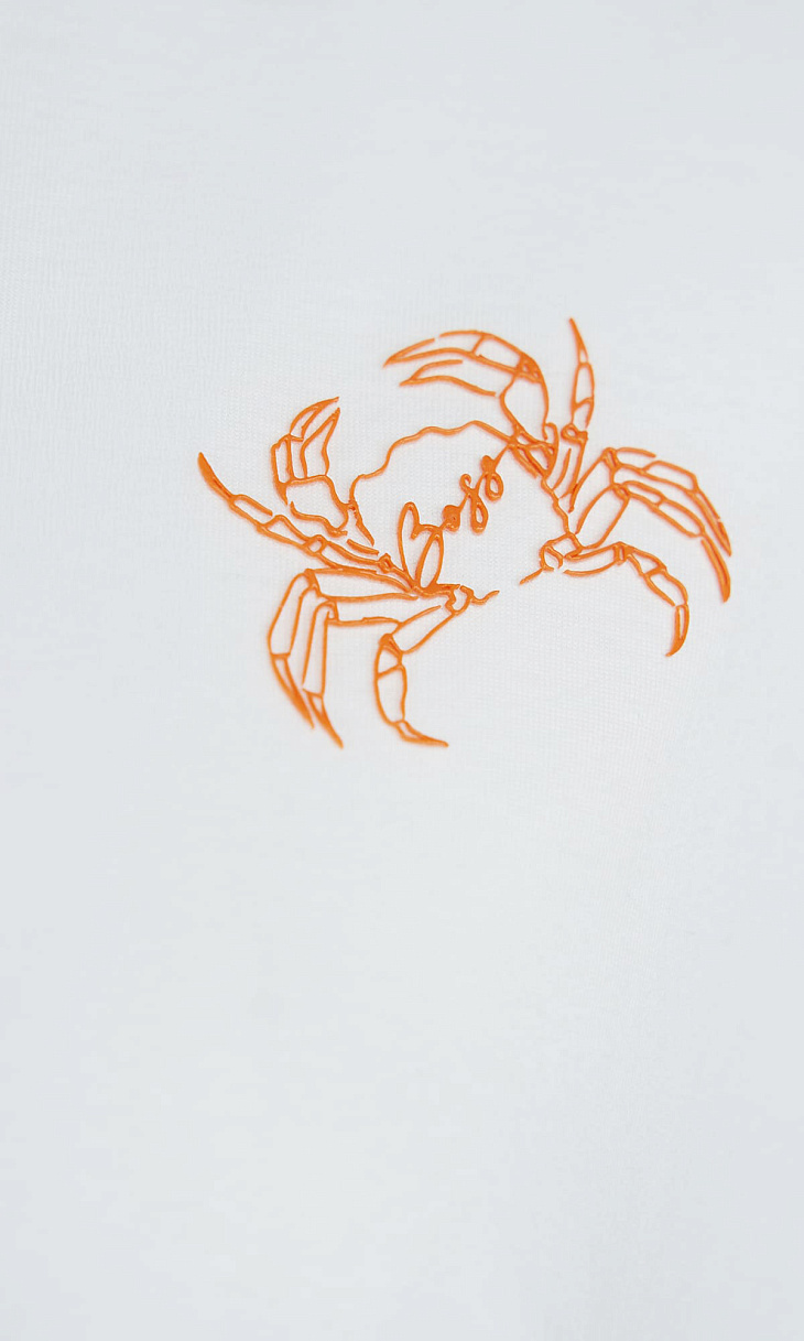 HUGO BOSS: Футболка с принтом