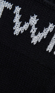 Шерстяные перчатки с люрексом