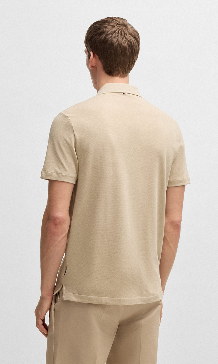 HUGO BOSS: Поло из хлопка