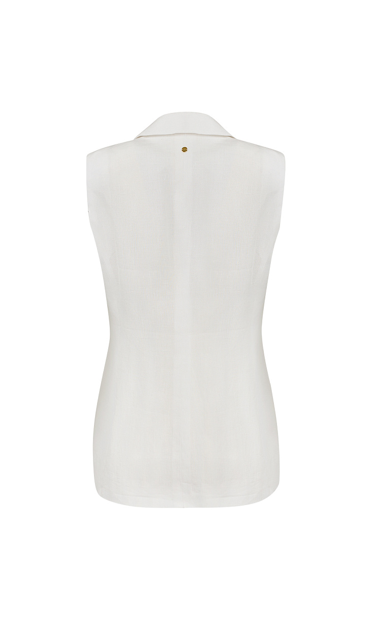 ANDRE MAURICE: Жилет из льна