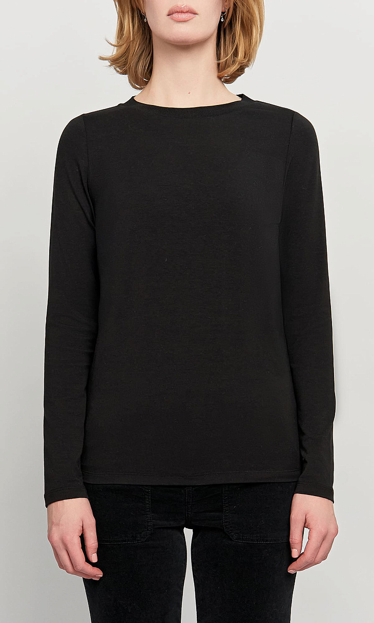 Bogner: Лонгслив из хлопка и модала