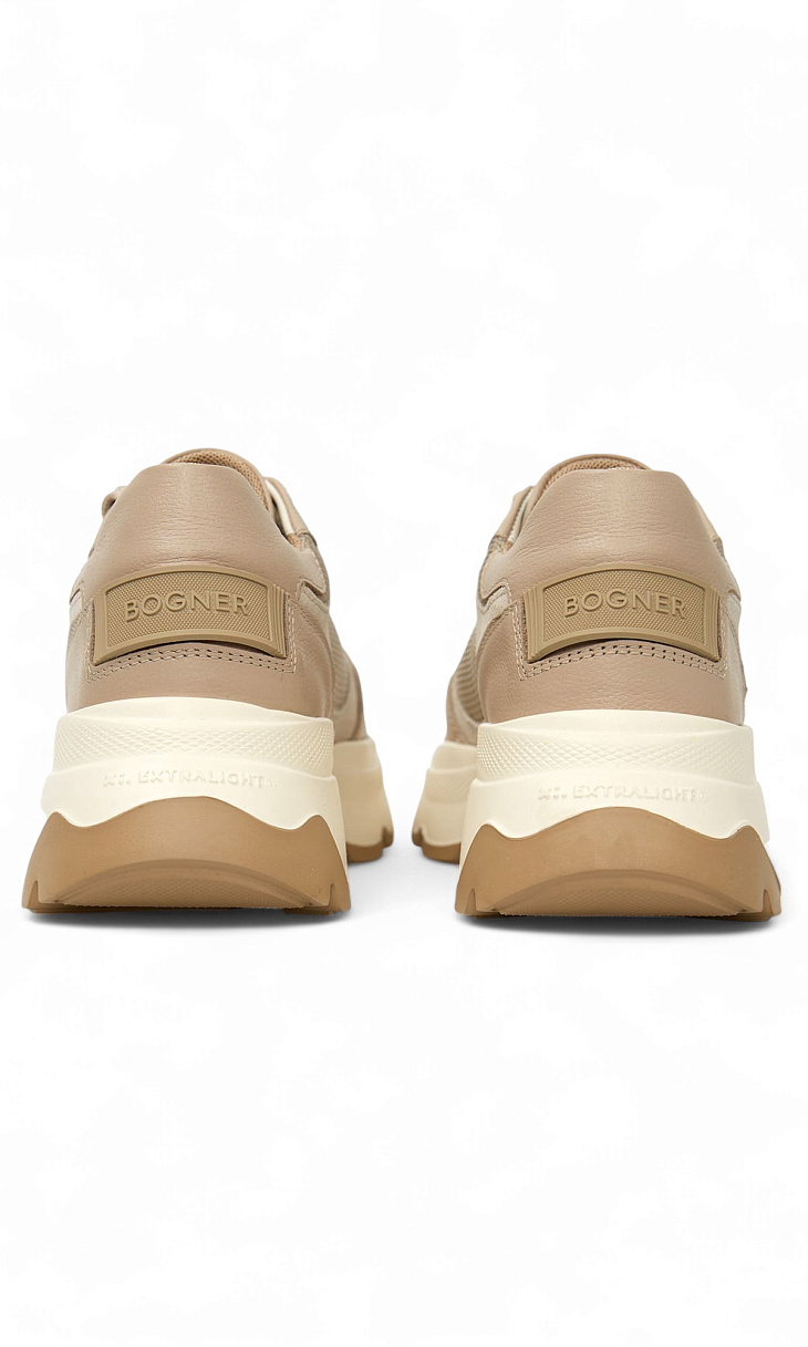 BOGNER: Кроссовки из кожи и текстиля
