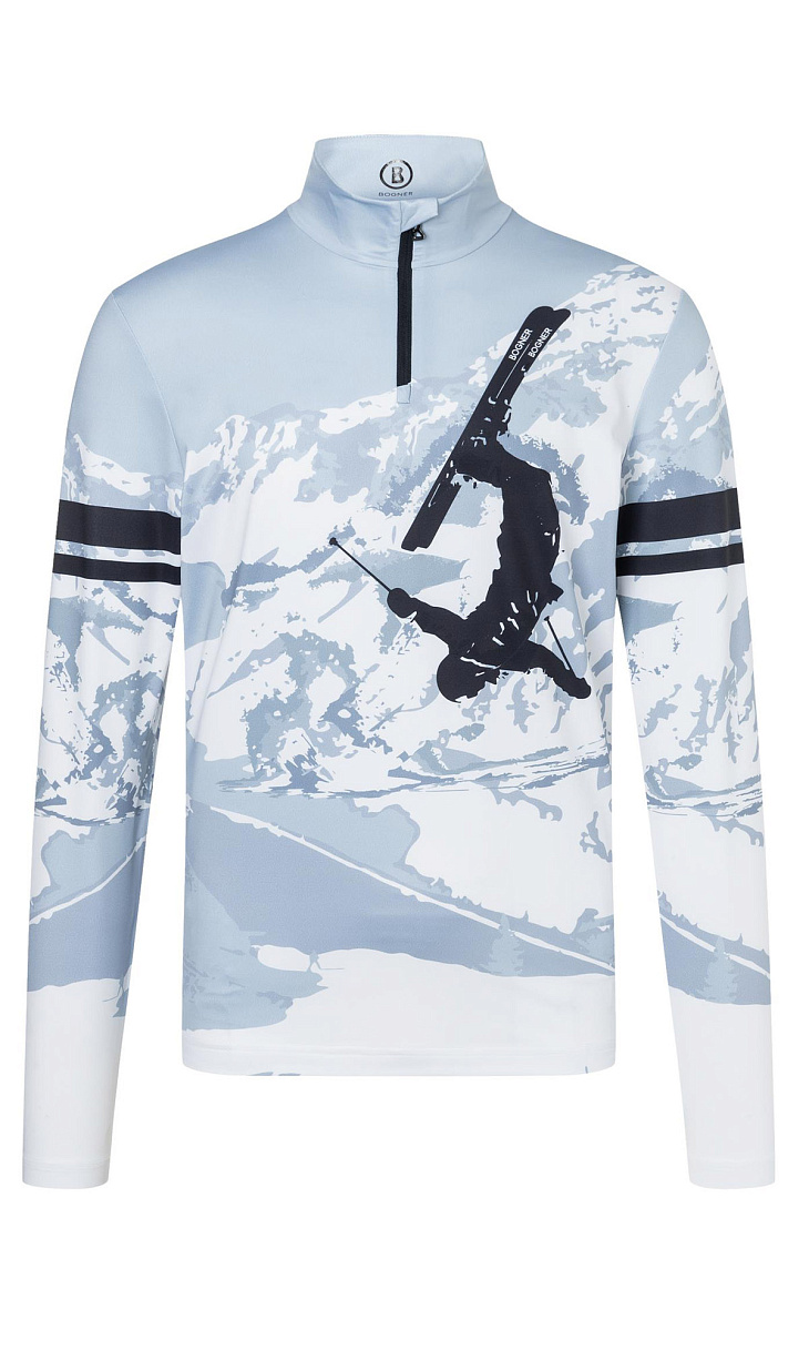 BOGNER: Лонгслив с молнией