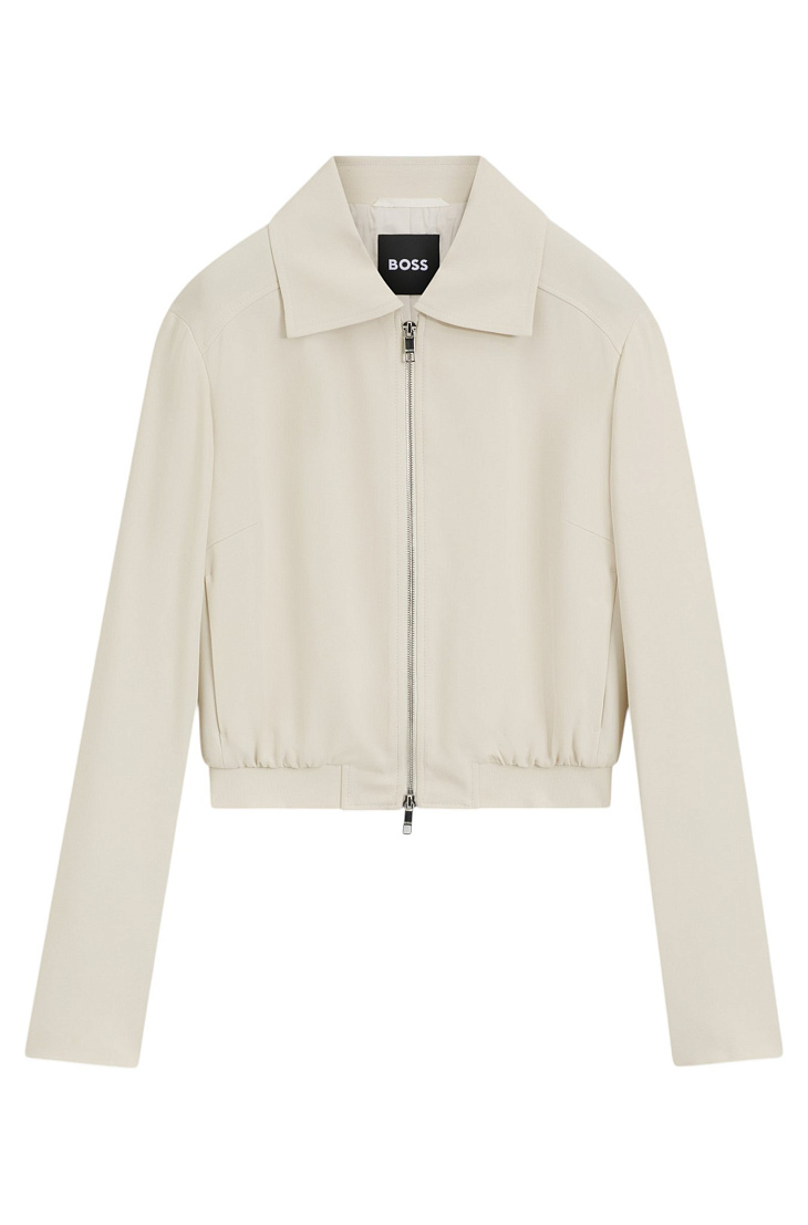 HUGO BOSS: Куртка из крепа