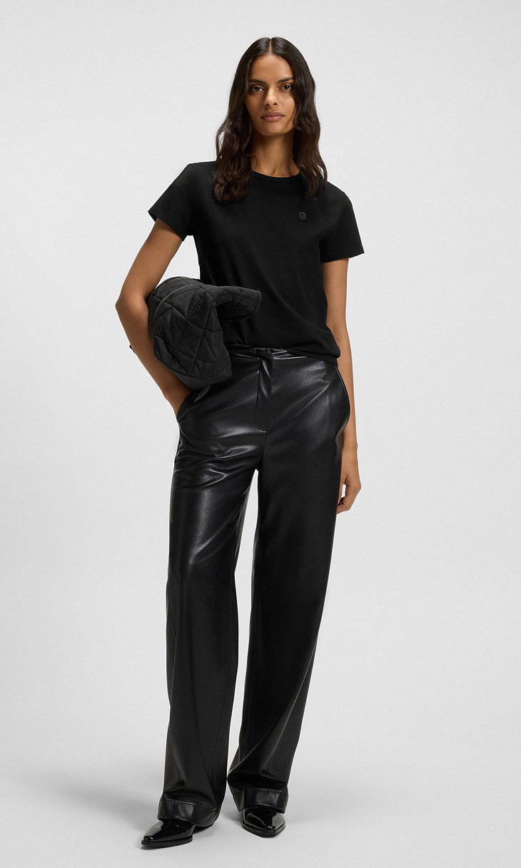 HUGO BOSS: Футболка из хлопка