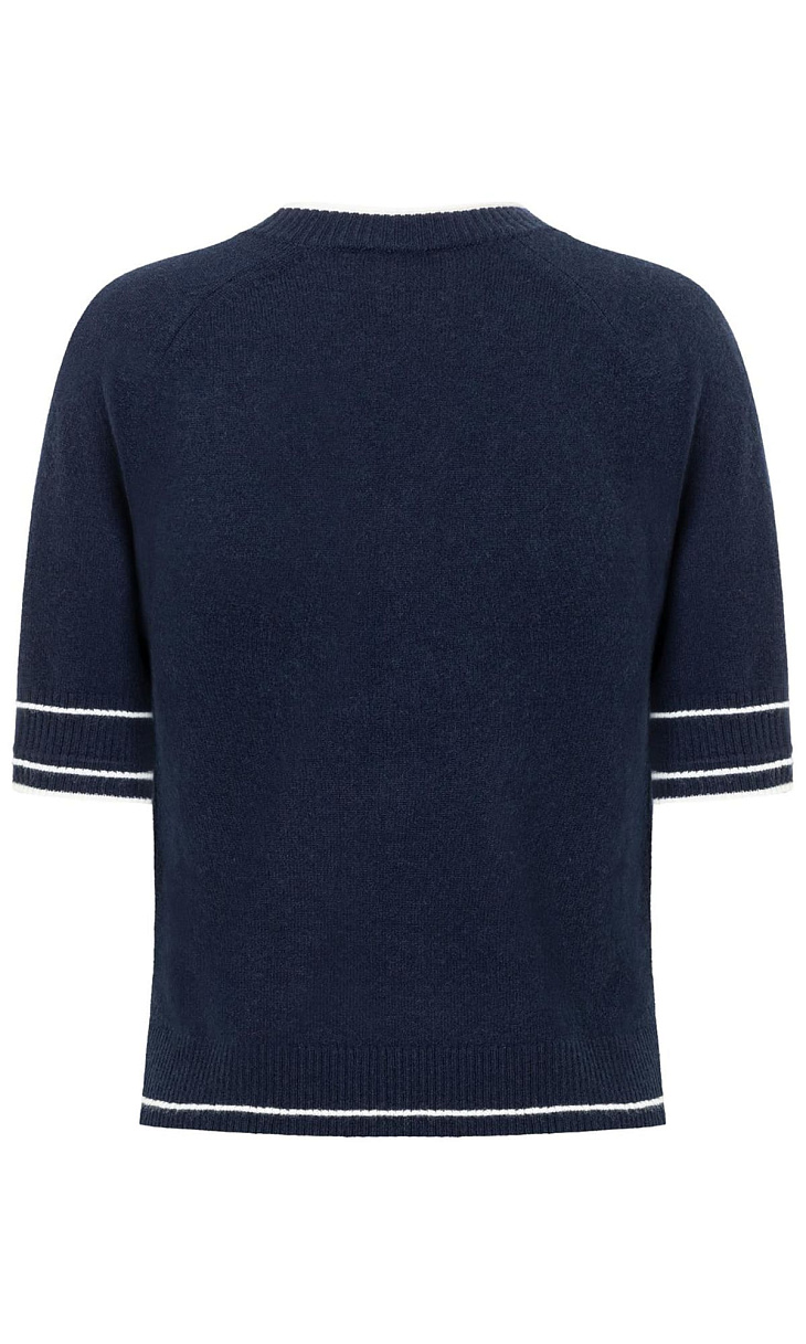 BOGNER: Пуловер с короткими рукавами