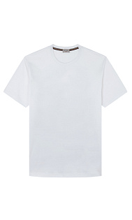 Футболка с принтом на спине