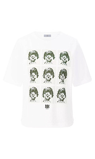 Футболка с принтом