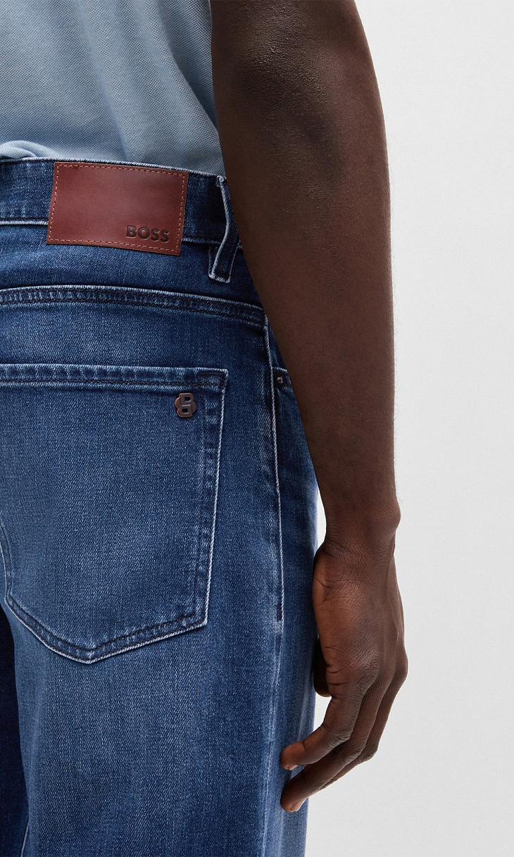 HUGO BOSS: Джинсы из хлопка