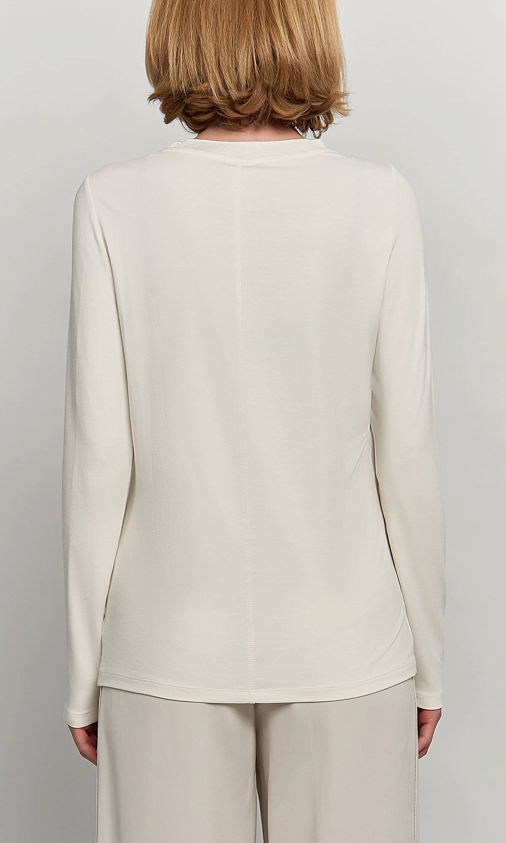 Bogner: Лонгслив из хлопка и модала