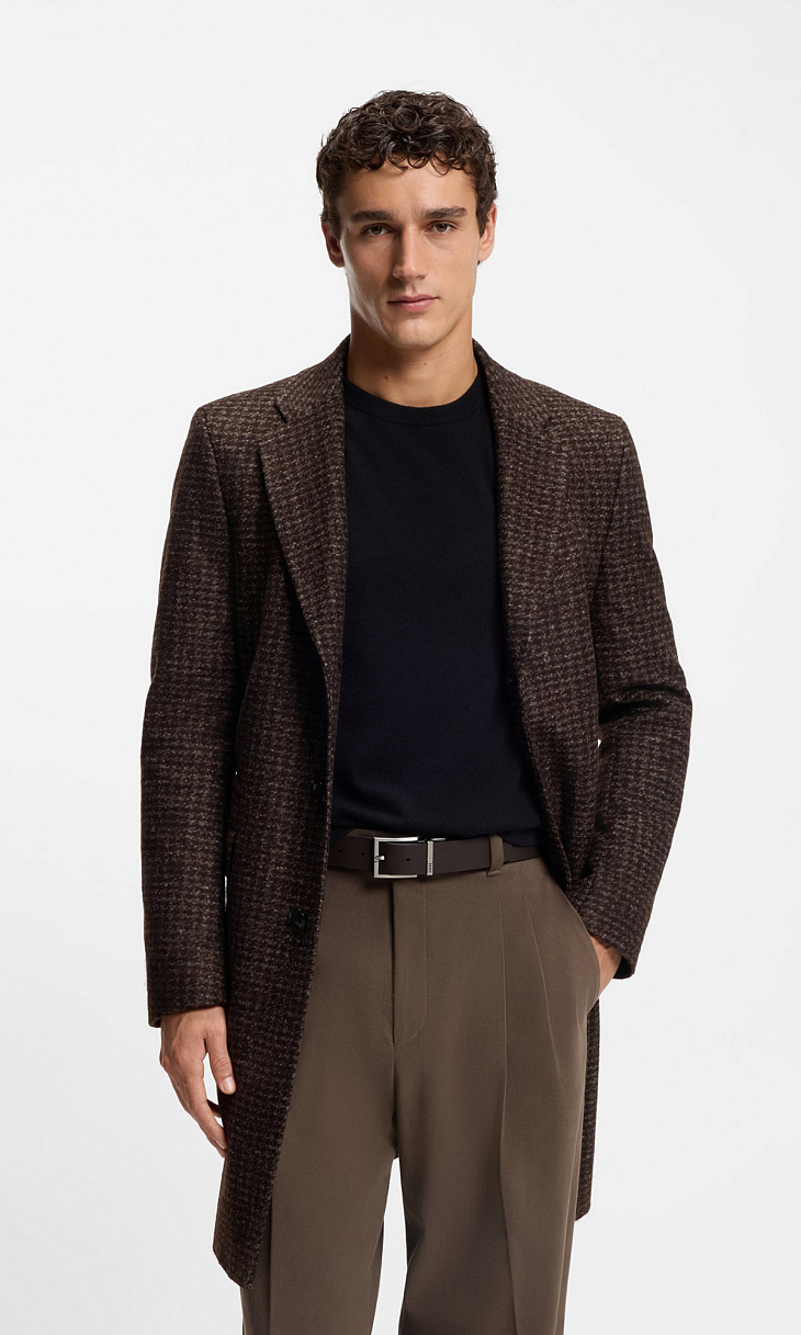 HUGO BOSS: Ремень из кожи