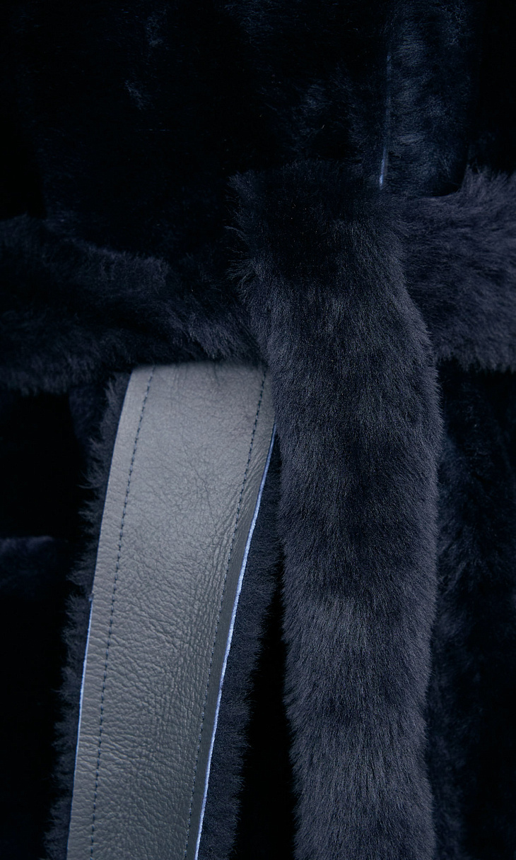 MARION FASHION: Двустороннее пальто из овчины