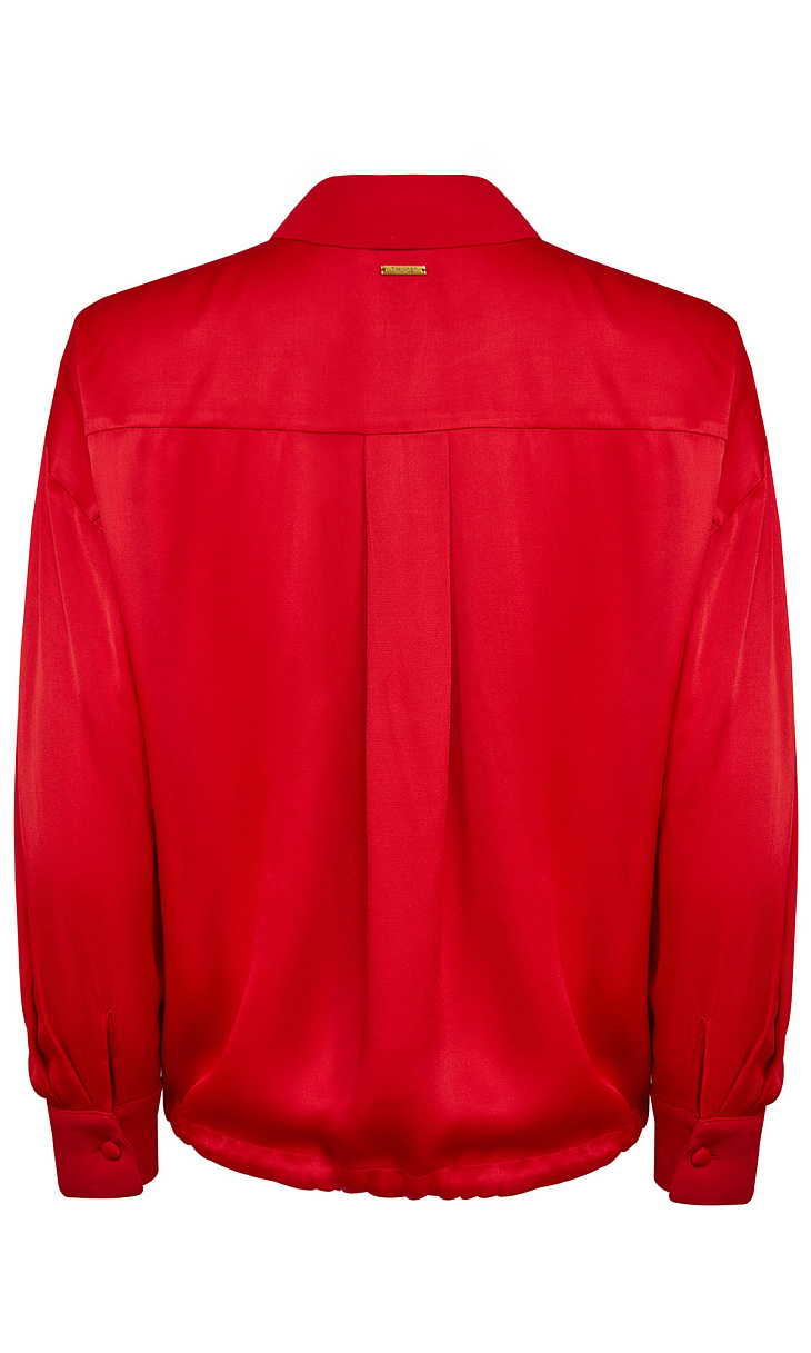 TWINSET: Атласная рубашка