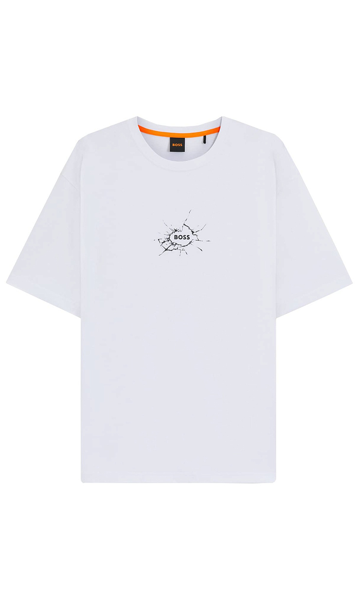 HUGO BOSS: Футболка с логотипом