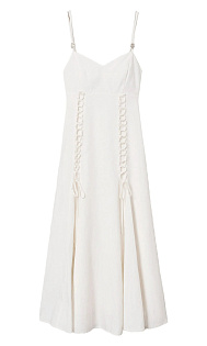 Платье со шнуровкой