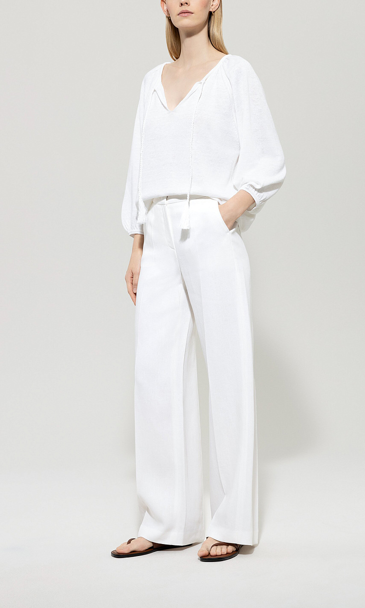 LUISA CERANO: Брюки из льна