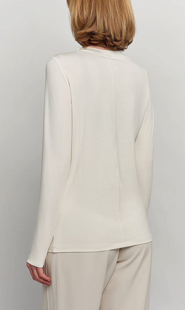 Bogner: Лонгслив из хлопка и модала