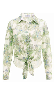 Блуза с принтом