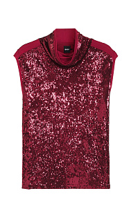 Топ с пайетками