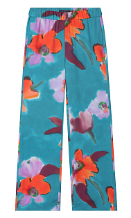 Брюки с принтом