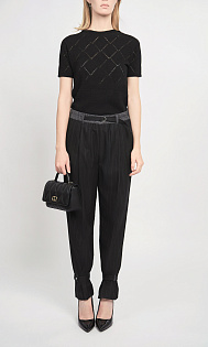 Брюки с манжетами