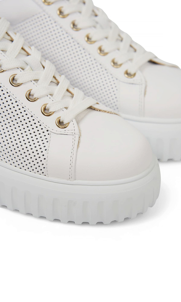 BOGNER: Кеды из кожи