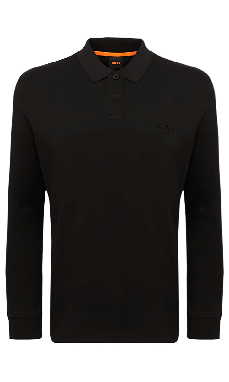 HUGO BOSS: Поло из хлопка