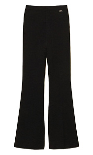 Трикотажные брюки клеш