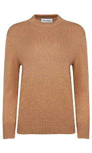 Пуловер из кашемира и шелка