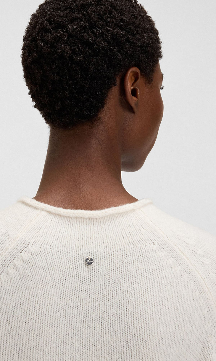 HUGO BOSS: Свитер с шерстью альпака