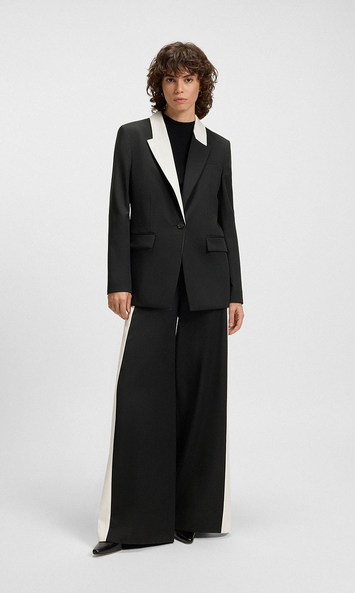 HUGO BOSS: Пиджак в стиле колор-блок